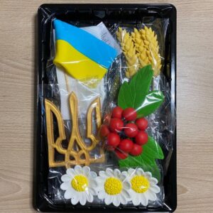 Цукрова прикраса "патріотичне" ТМ Кондекор